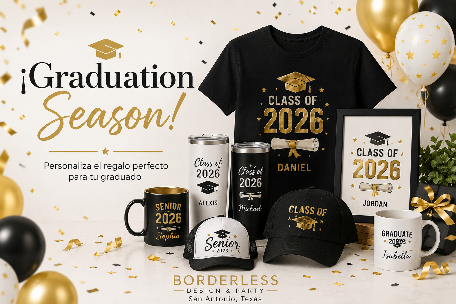 ¡Temporada de graduaciones!
